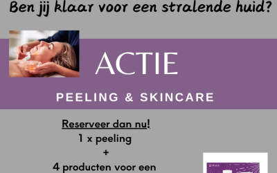 Actie Peeling + skincare